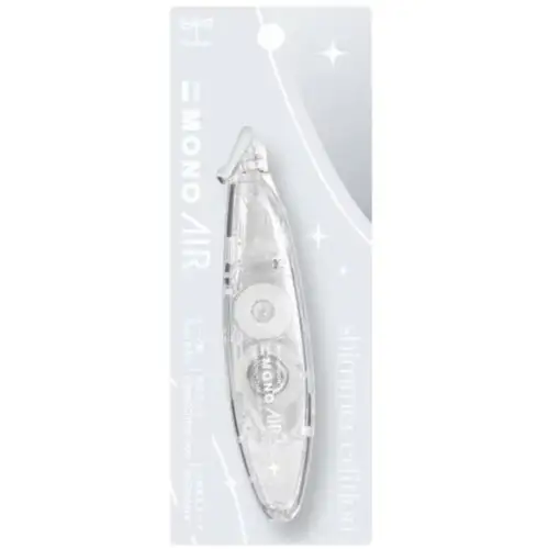Tombow – [Limited] MONO AIR Refillable Correction Tape Shimmer Edition, Frost