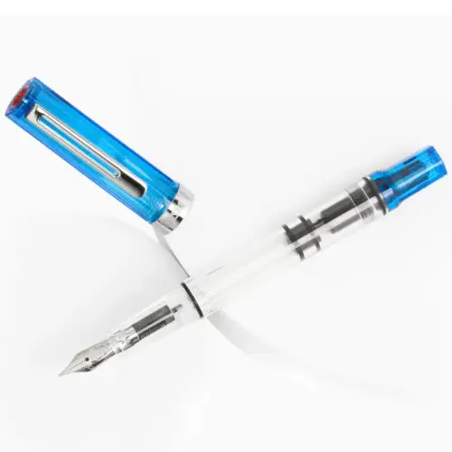 TWSBI – ECO Transparent Blue EF (Penna Stilografica a Pistone)