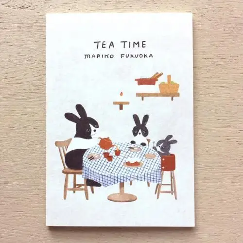 Cozyca Products – Postcard Pad, Tea Time