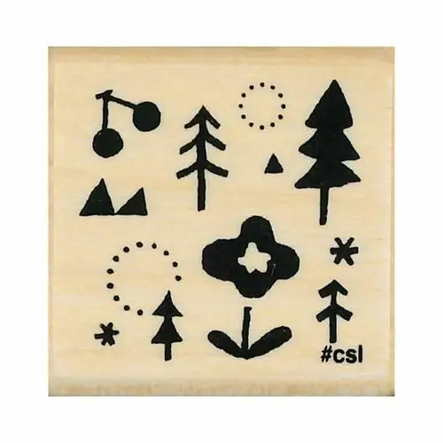 Kodomo No Kao – Stamp “I Love Stamp Forest” (1533-024)