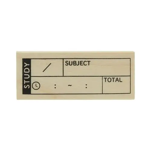 Kodomo no Kao – Timbro Notebook Stamp Club STUDY 0411-007