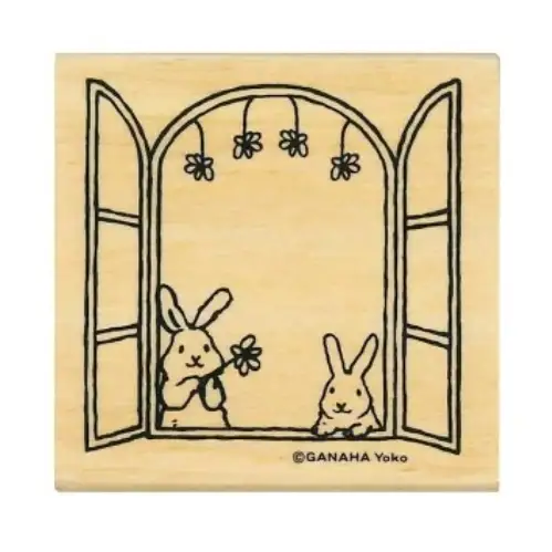 Kodomo No Koa - Timbro Rabbit/Window 1675-008