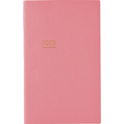 Kokuyo 2025 Jibun Techo Lite Mini A5, Settimanale Verticale, Pink