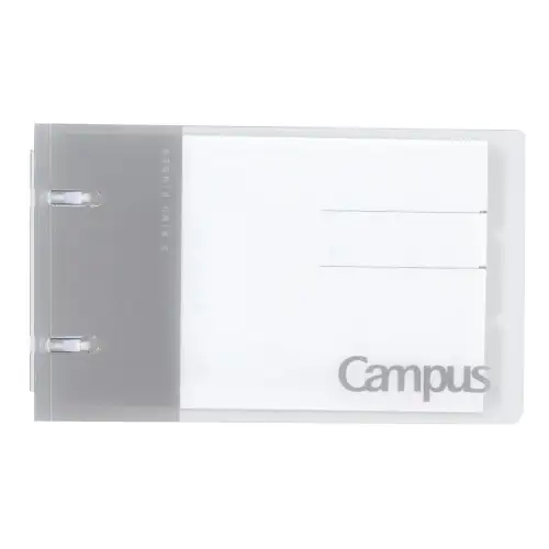 Kokuyo – Binder “Campus” A7 a 2 Anelli (7 Fori) – Gray