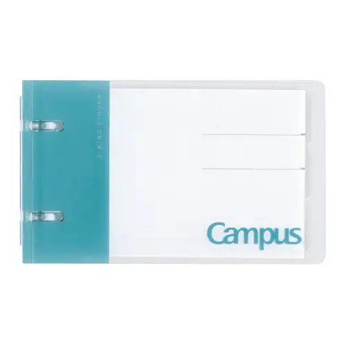 Kokuyo – Binder “Campus” A7 a 2 Anelli (7 Fori) – Light Blue
