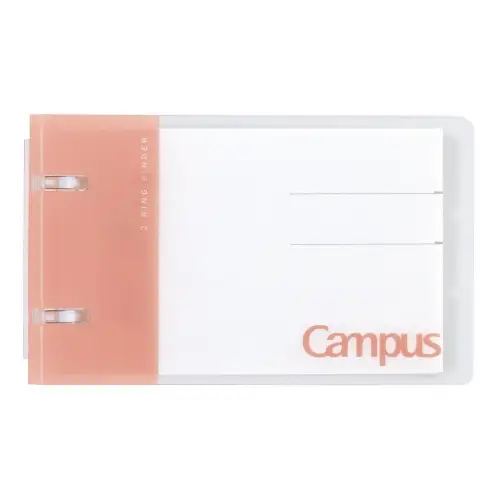 Kokuyo – Binder “Campus” A7 a 2 Anelli (7 Fori) – Pink