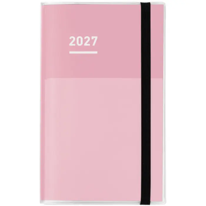 Kokuyo – Jibun Techo 2027 First Kit A5 Slim, Gennaio 2027 – Dicembre 2027, Rosa