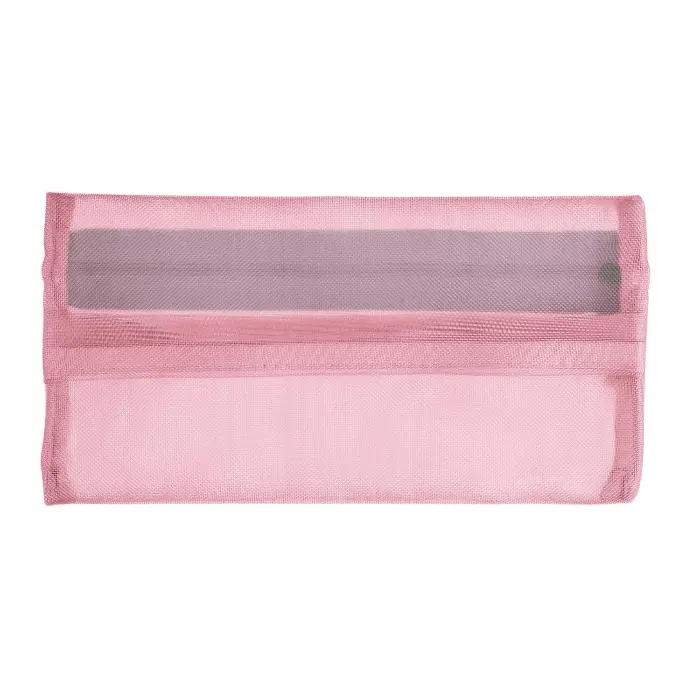 Kokuyo – Mesh Pen Case Slish Light Pink