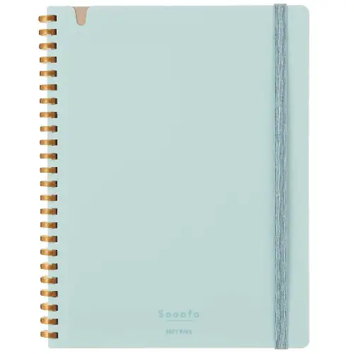 Kokuyo – Soft Ring Sooofa A5 Light Green (Quaderno ad Anelli Morbidi)