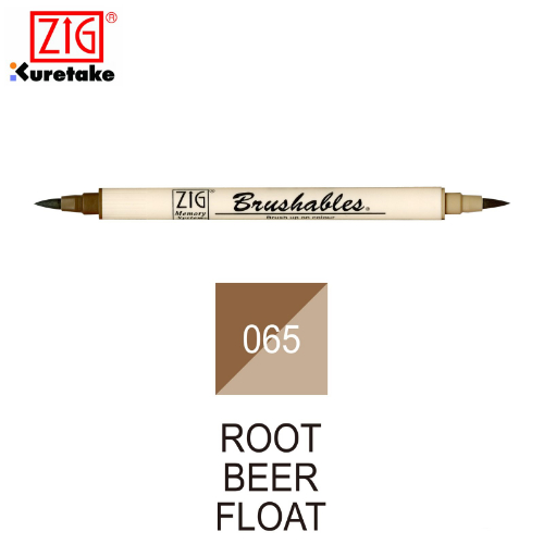 Kuretake Zig - Memory System Brashables No. 065 Root Beer Float