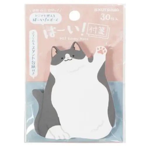 Kutsuwa – Hai! Sticky Notes Mikineko (SC242G)