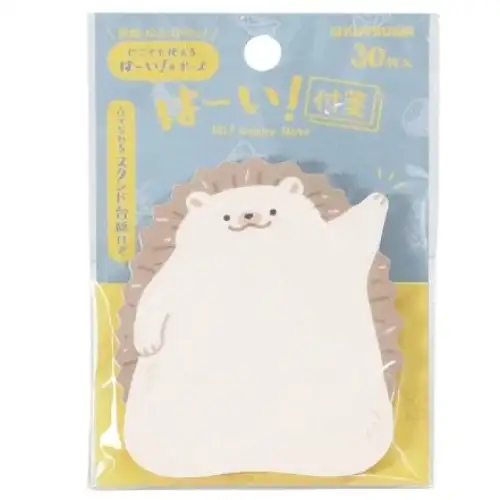 Kutsuwa – Hai! Sticky Notes Hedgehog (SC242M)
