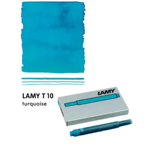 Lamy - Cartucce d'inchiostro T10 Verde [5 cartucce] 1211478