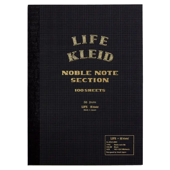 Life Company – Life × Kleid, Noble Note Section B6, Black