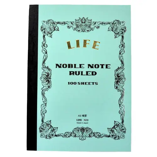 Life – Noble Notebook A5 ruled horizontally N39