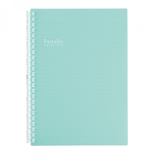 Lihit Lab PASTELLO - Twist Notebook 40 fogli (Verde)