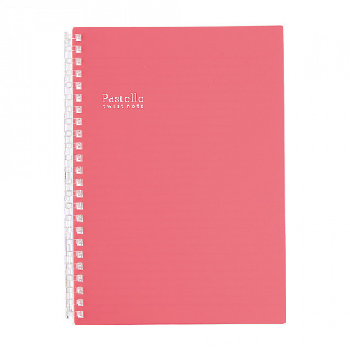 Lihit Lab PASTELLO - Twist Notebook 40 fogli (Rouge)