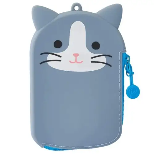 Lihit Lab - PuniLabo Pass Pouch [Astuccio portatessere/monete] (Hachihaware cat)