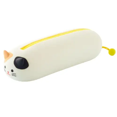 Lihit Lab - PuniLabo Pen Pouch Nekorobi [Astuccio rettangolare/Standard Size] (Mikecat)