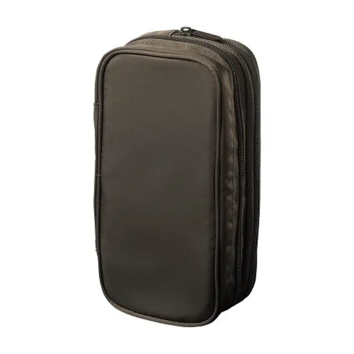 Lihit Lab – XCOA Spread Double Pen Case, Ash Brown