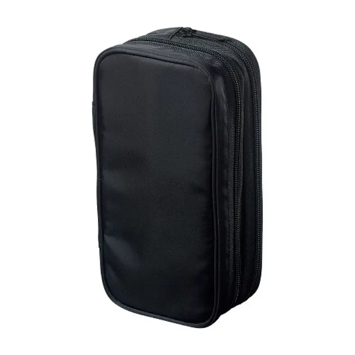 Lihit Lab – XCOA Spread Double Pen Case Jet Black