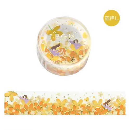 BGM - Washi Tape Tale of Flowers [MASKING TAPE HANA MONOGATARI*HANA BUKIYUKI] (BM-SDG052)