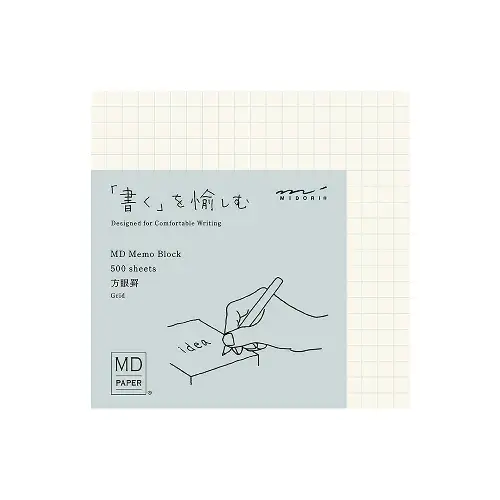 Midori – MD Paper, MD Block Memo Pad Grid