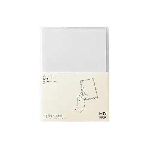 Midori – MD Notebook Cover A6 Clear (Copertina Trasparente)