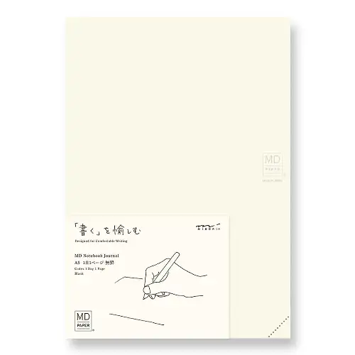 Midori - MD Notebook Journal (A5) Codex 1Day 1Page Blank A