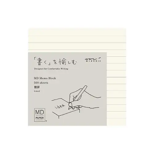 Midori – MD Paper, MD Block Memo Pad Lined