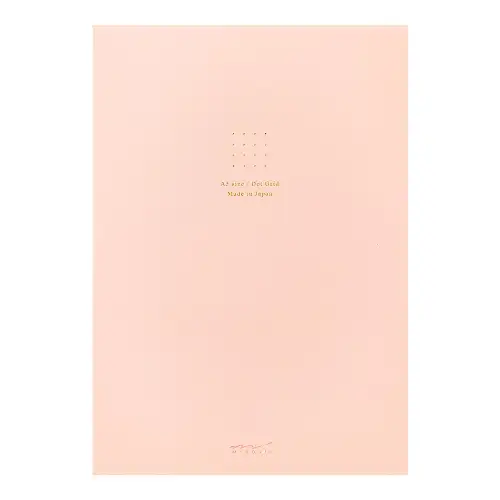 Midori - Paper Pad (A5) Color Dot Grid Pink, 15338006