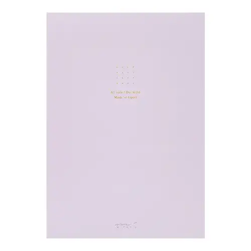 Midori - Paper Pad (A5) Color Dot Grid Purple, 15341006