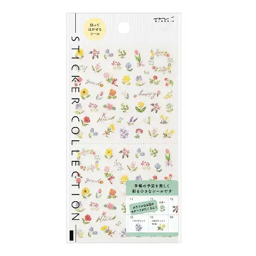 Midori - Sticker 2682 Wild Flowers