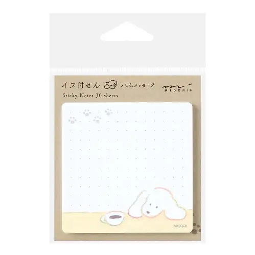 Midori – Sticky Notes Coffee and Dog