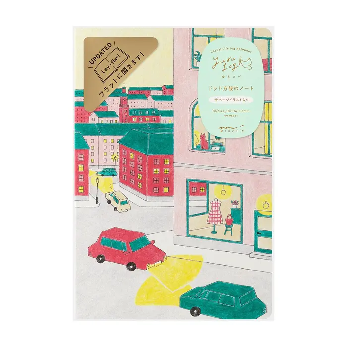 Midori – Yuru Log Notebook B6, Daily Life