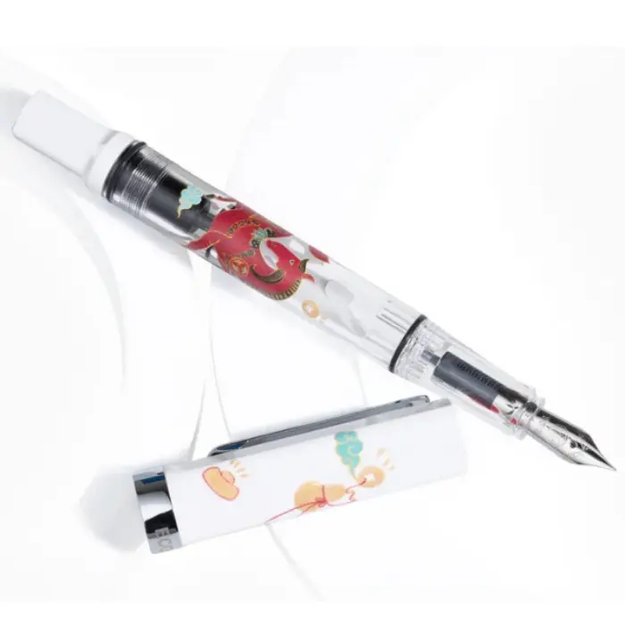 TWSBI – ECO White Horse, Pennino F (Fine) – Limited Edition