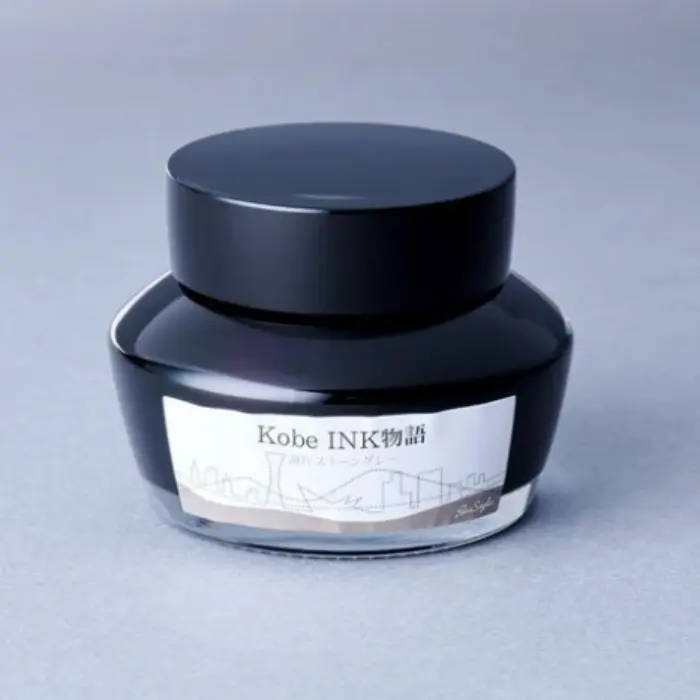 Nagasawa – Kobe INK Monogatari #31 Kaigan Stone-gray – Inchiostro per stilografica