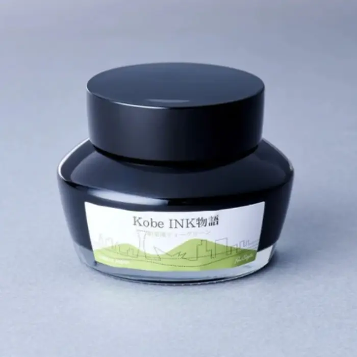 Nagasawa – Kobe INK Monogatari #34 Sorakuen Tea-green – Inchiostro per stilografica