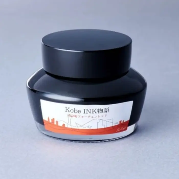 Nagasawa – Kobe INK Monogatari #55 Nankin-machi Fortune Red, Inchiostro per Stilografica