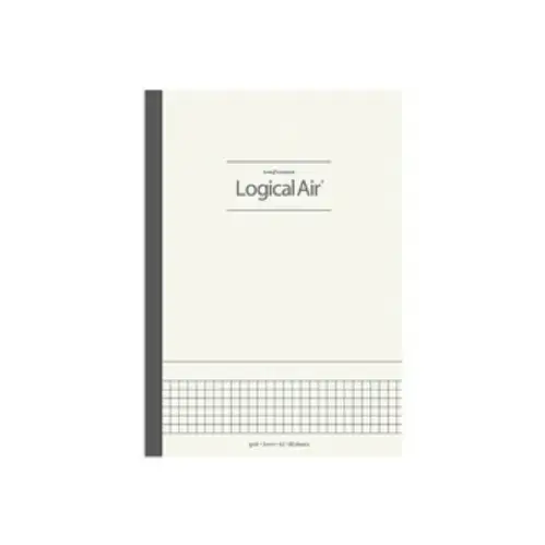 Nakabayashi - Notebook Logical Air Business [Quadretti 5mm, Formato A5, 80 fogli, Copertina Avorio] (ﾉ-A512SIV)