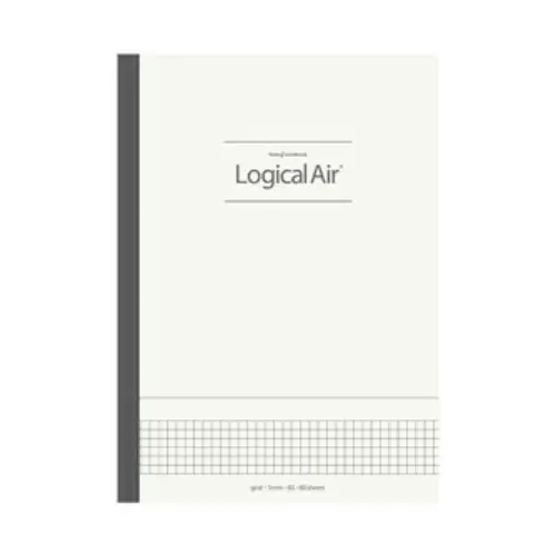 Nakabayashi - Notebook Logical Air Business [Quadretti 5mm, Formato B5, 80 fogli, Copertina Avorio] (ﾉ-B552SIV)