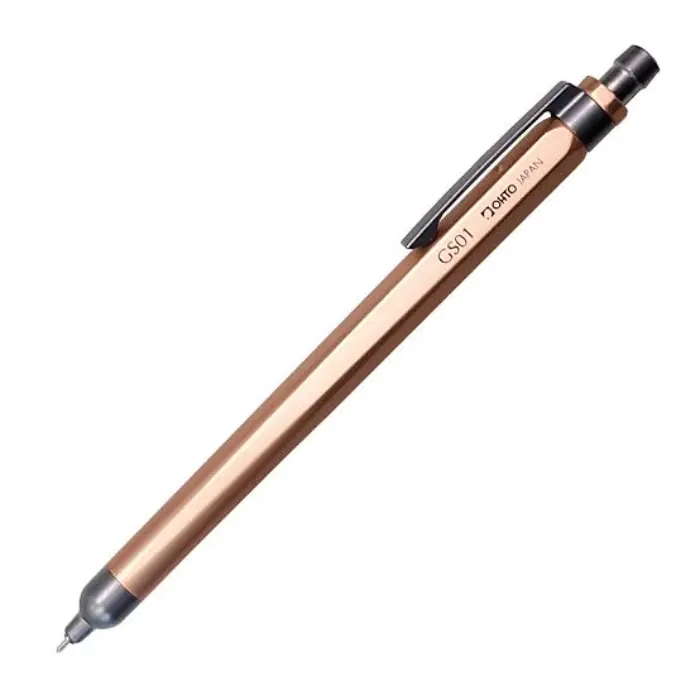 Ohto – Penna Roller Gel GS01, 0.5 mm, Gold