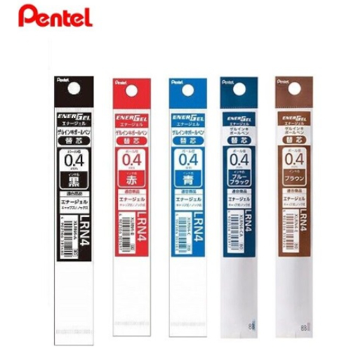 Pentel - Ricarica EnerGel Clena 0.4 (Rosso)