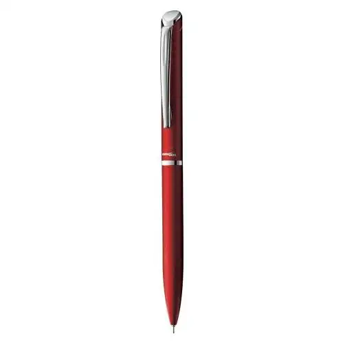 Pentel - EnerGel Phylography, Penna a gel, Fusto Rosso, Inchiostro Nero 0.5mm [BLN2005-B]