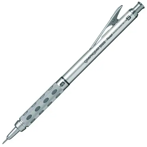 Pentel - Portamine Graph Gear 1000 0.5mm, punta retrattile (Top quality) PG1015