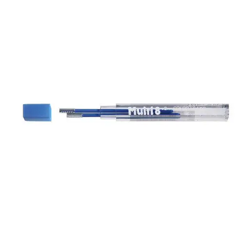 Pentel - Ricarica mina per Multi 8, Mina Color Blu 2mm, 2 pezzi [CH2-C]