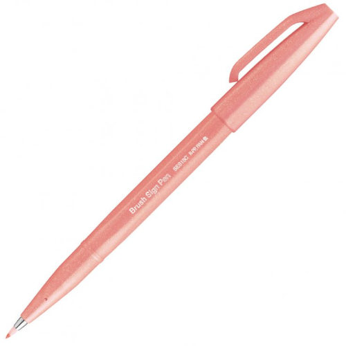Pentel - Sign Pen Brush (Arancio Corallo)