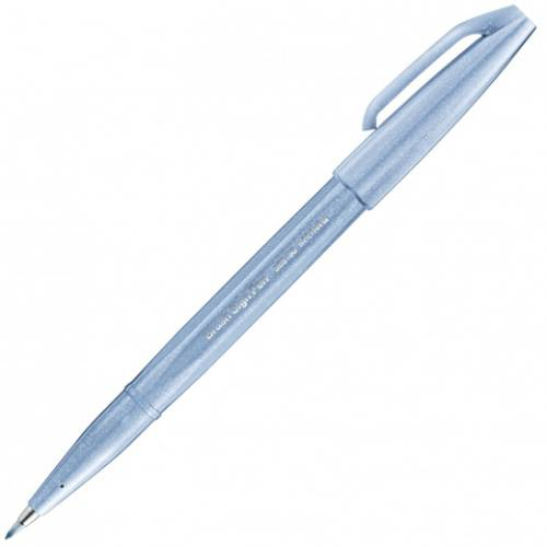 Pentel - Sign Pen Brush (Blu Reale)