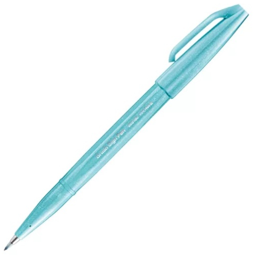 Pentel - Sign Pen Brush (Blu Polvere)