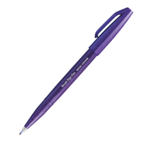 Pentel - Sign Pen Brush (Viola)